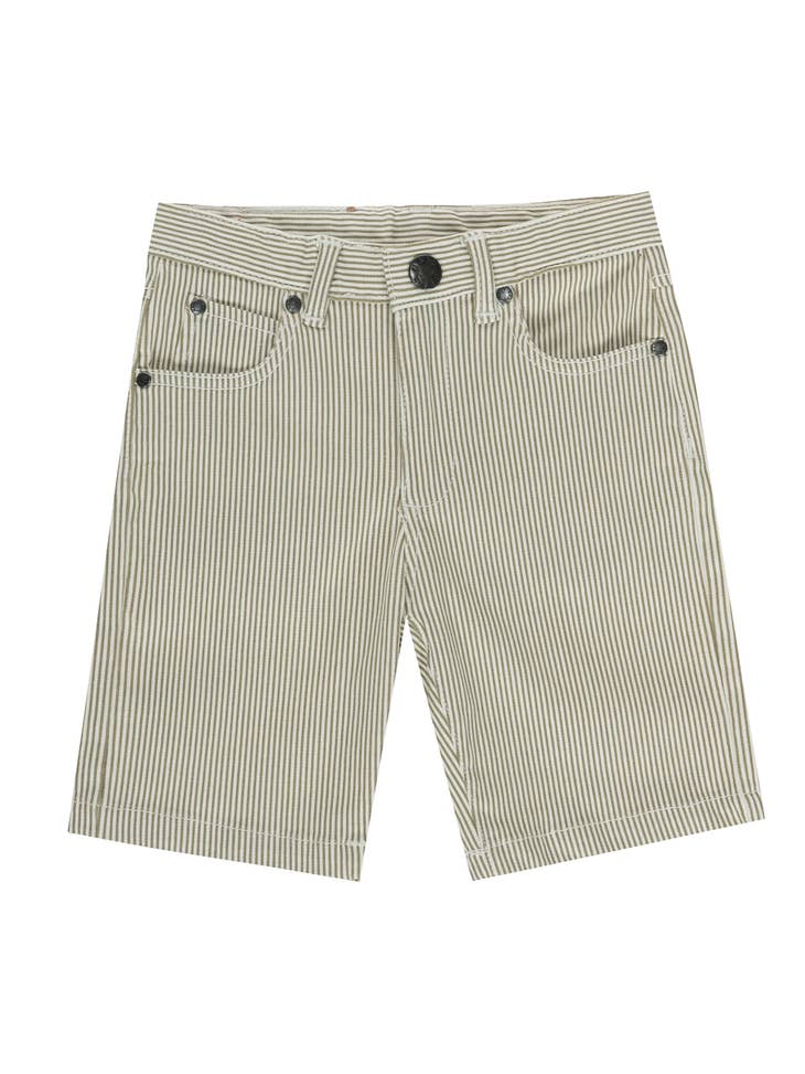 5 Pocket Twill Bermuda Short