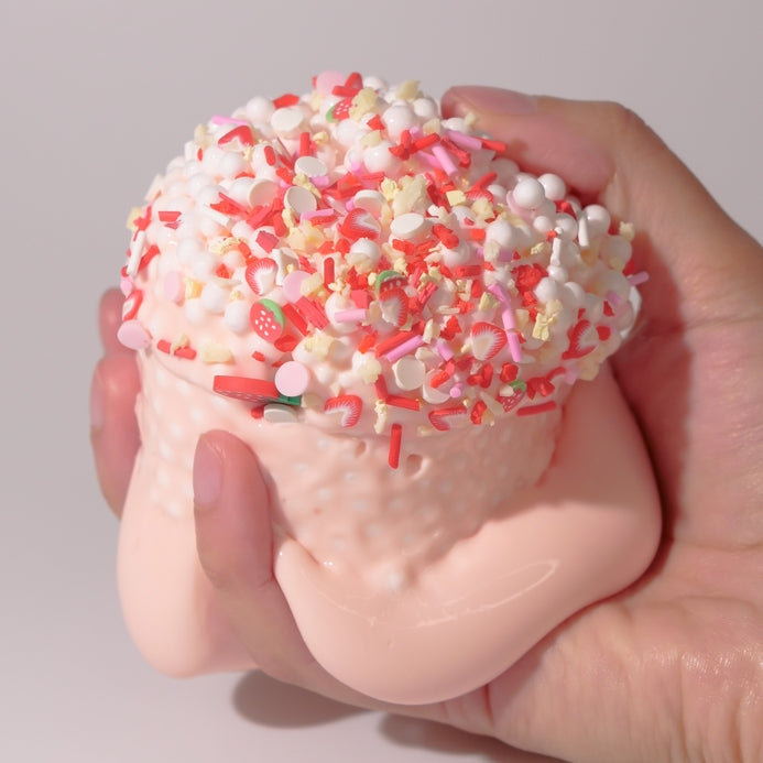 Strawberry Shortcake Ice Cream Slime - 7oz