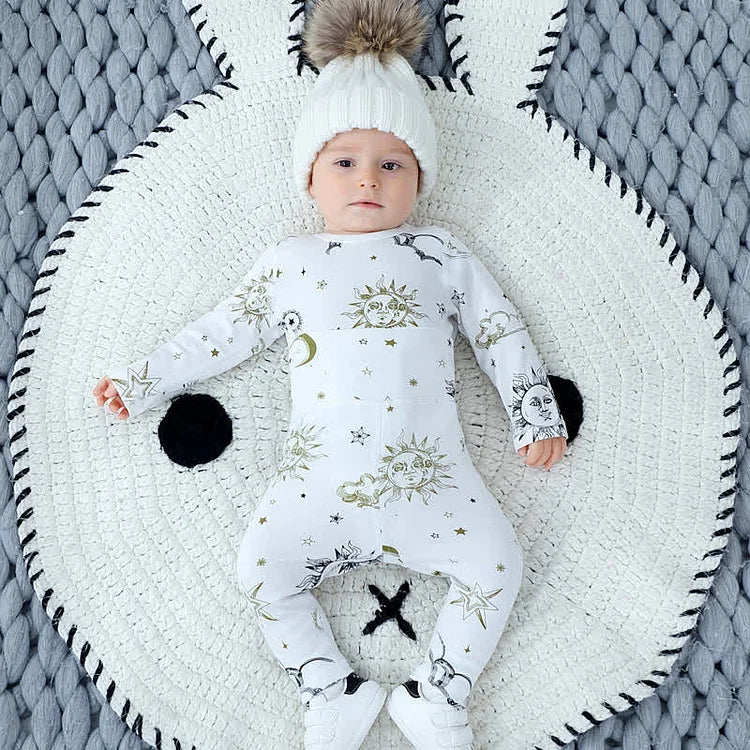 90's Moon and Stars PJ Set