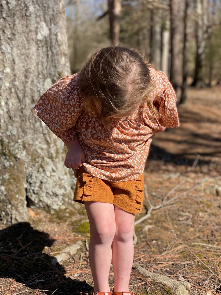 Pumpkin Shorts