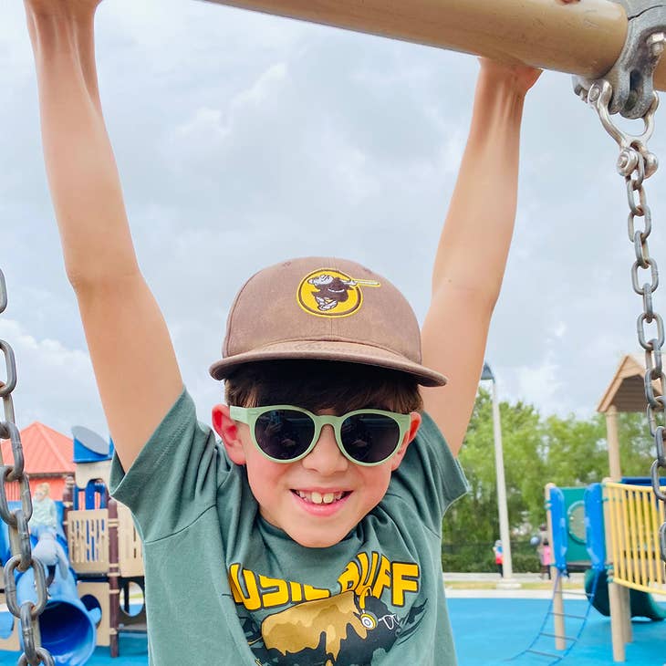 Round Sunglasses: Sage Green 5yrs+