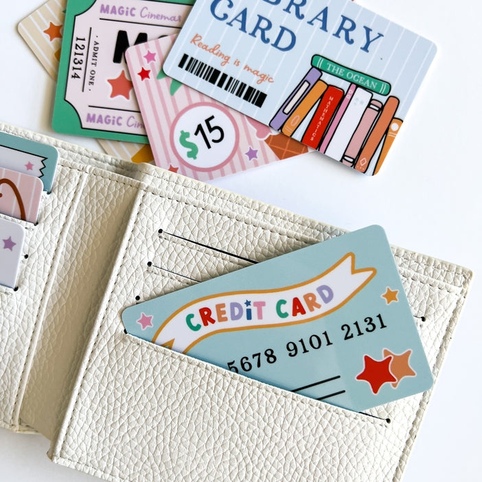 Wallet + Credit Card Set