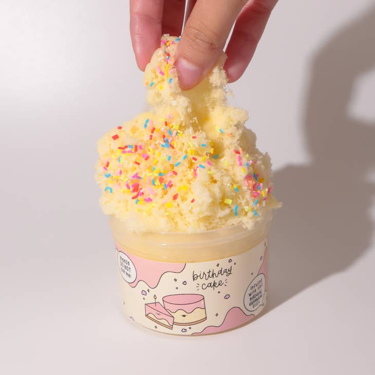Birthday Cake Slime - 7OZ