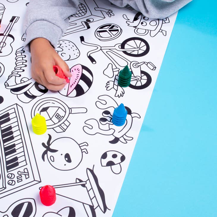 NEON FINGER CRAYONS