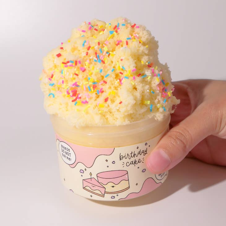 Birthday Cake Slime - 7OZ