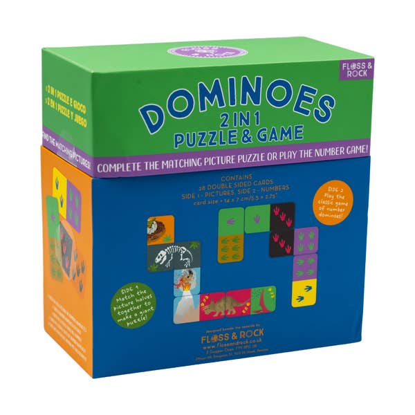 Dino Reversible Dominoes