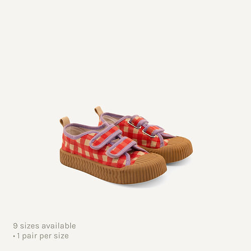 Gingham Canvas Shoes
