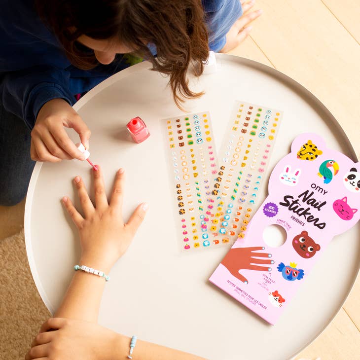 200 friends Nail Stickers