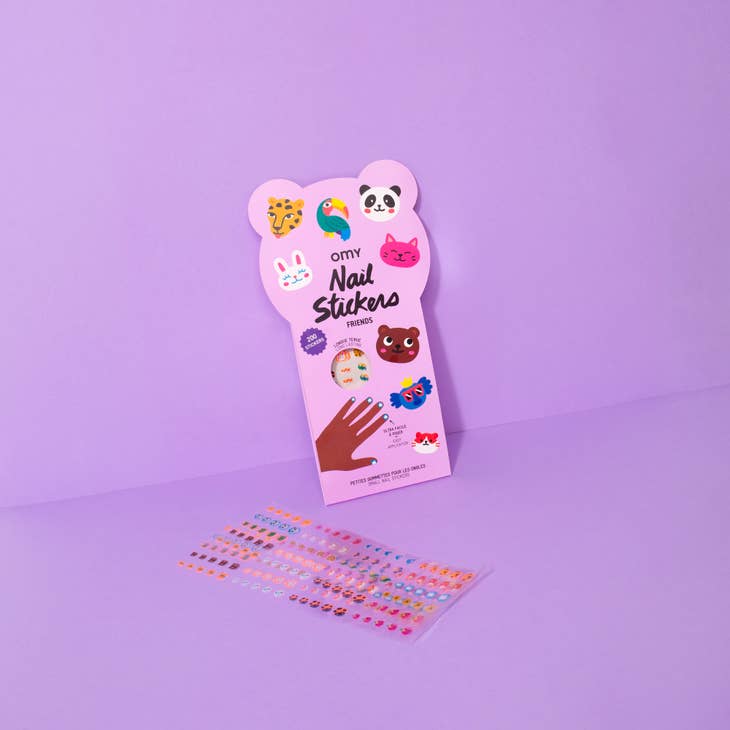 200 friends Nail Stickers