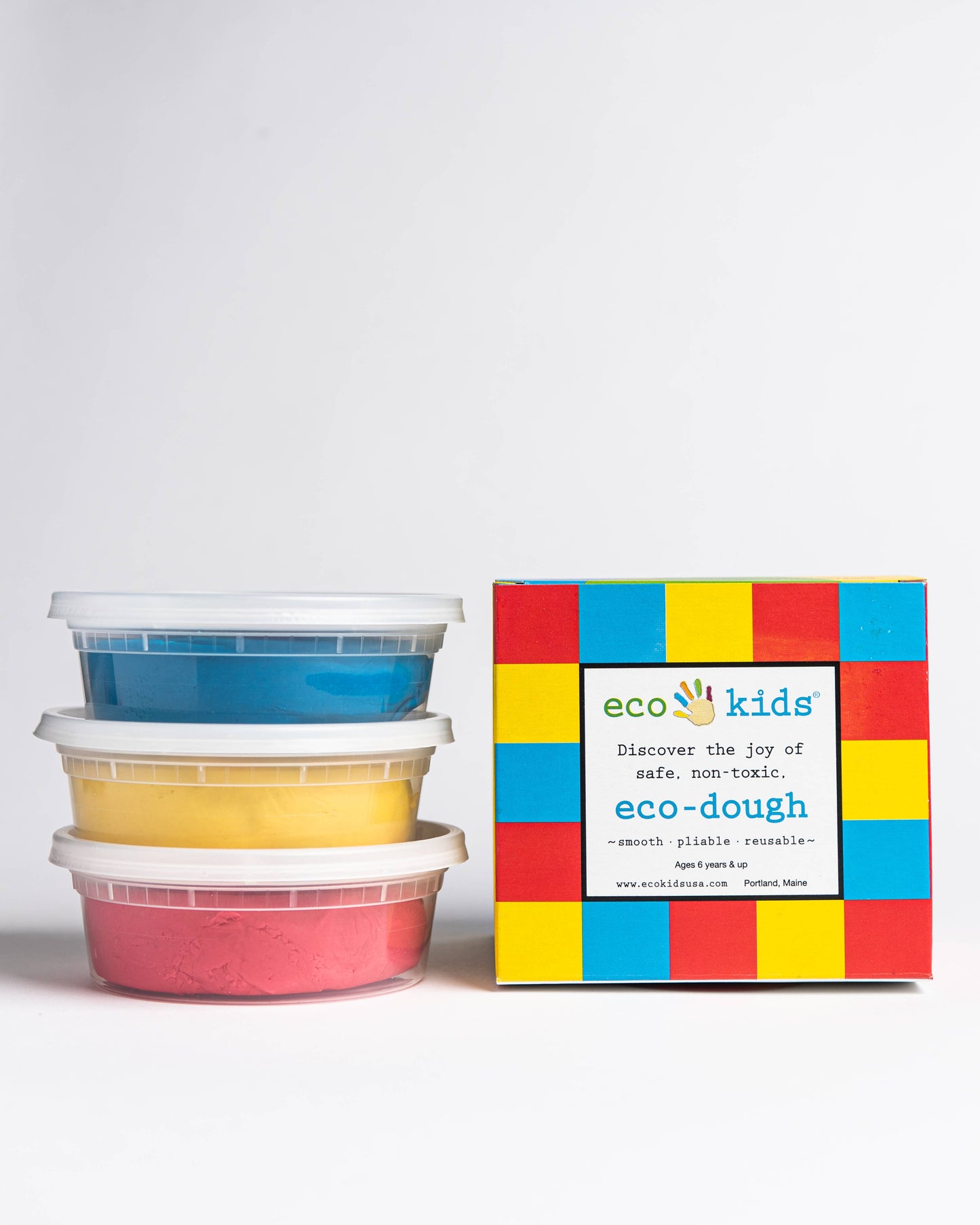 Primary Colors Playdough 3 Pack