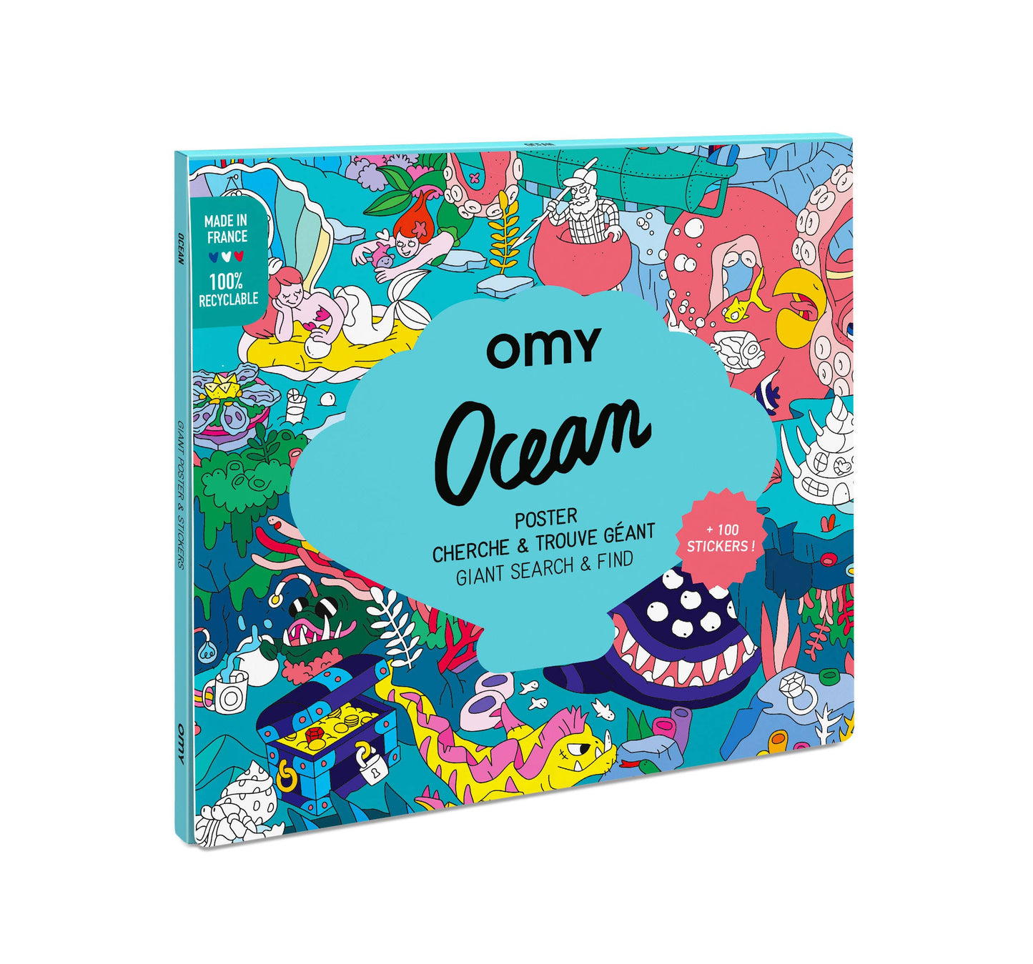 Ocean Giant search & find poster