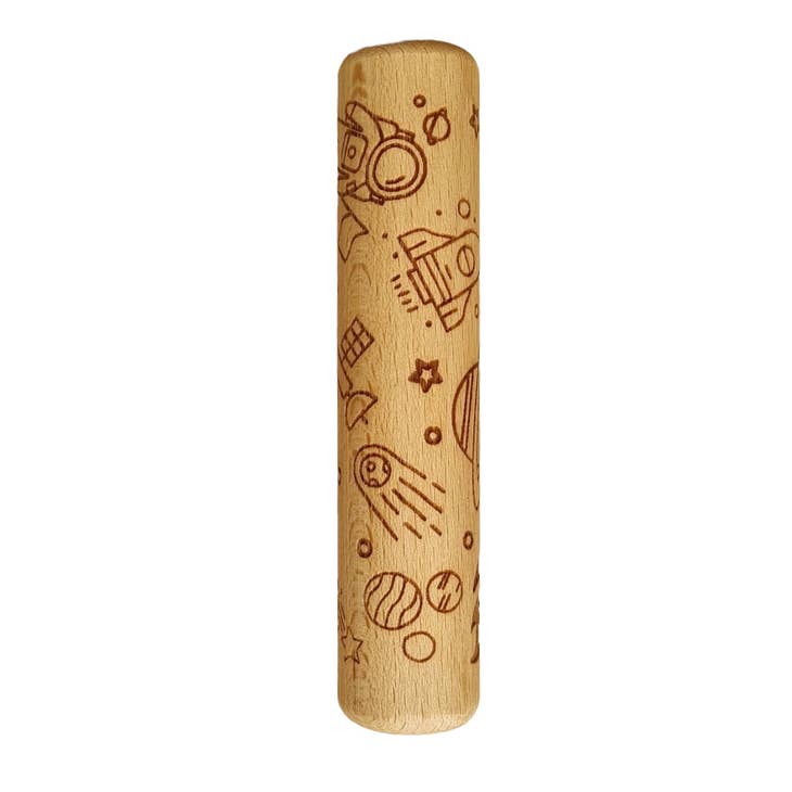 Wooden Hand Dough Roller Space