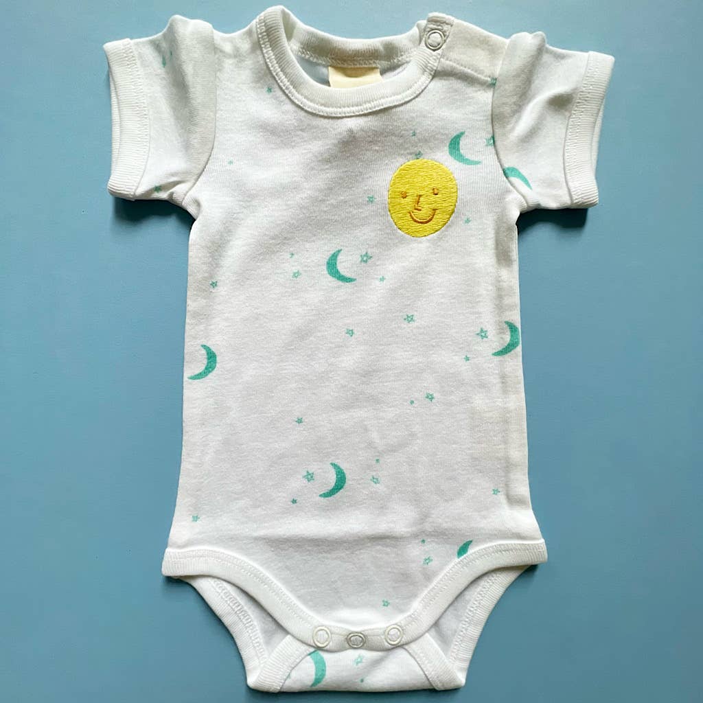 Moon & Stars Organic Bodysuit
