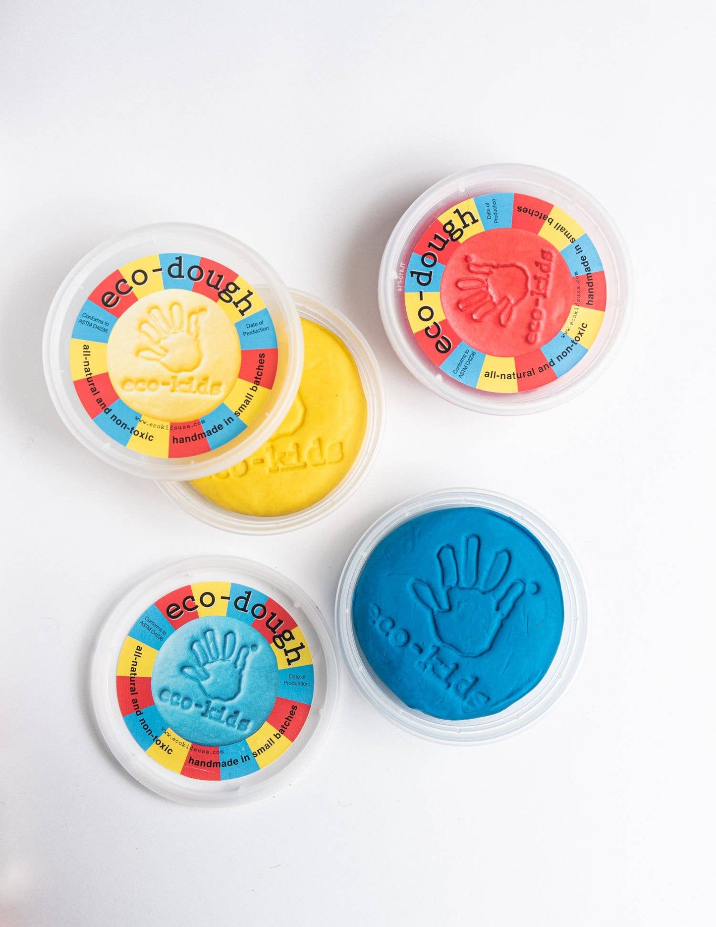 Primary Colors Playdough 3 Pack