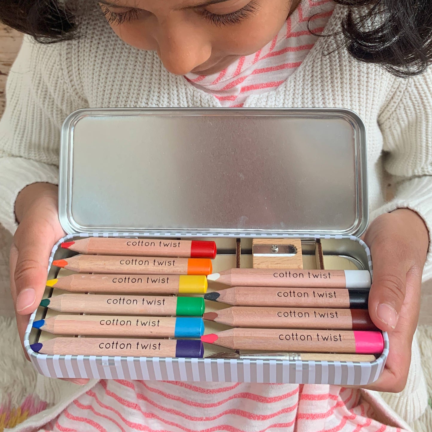 Jumbo Watercolour Pencils+Tin