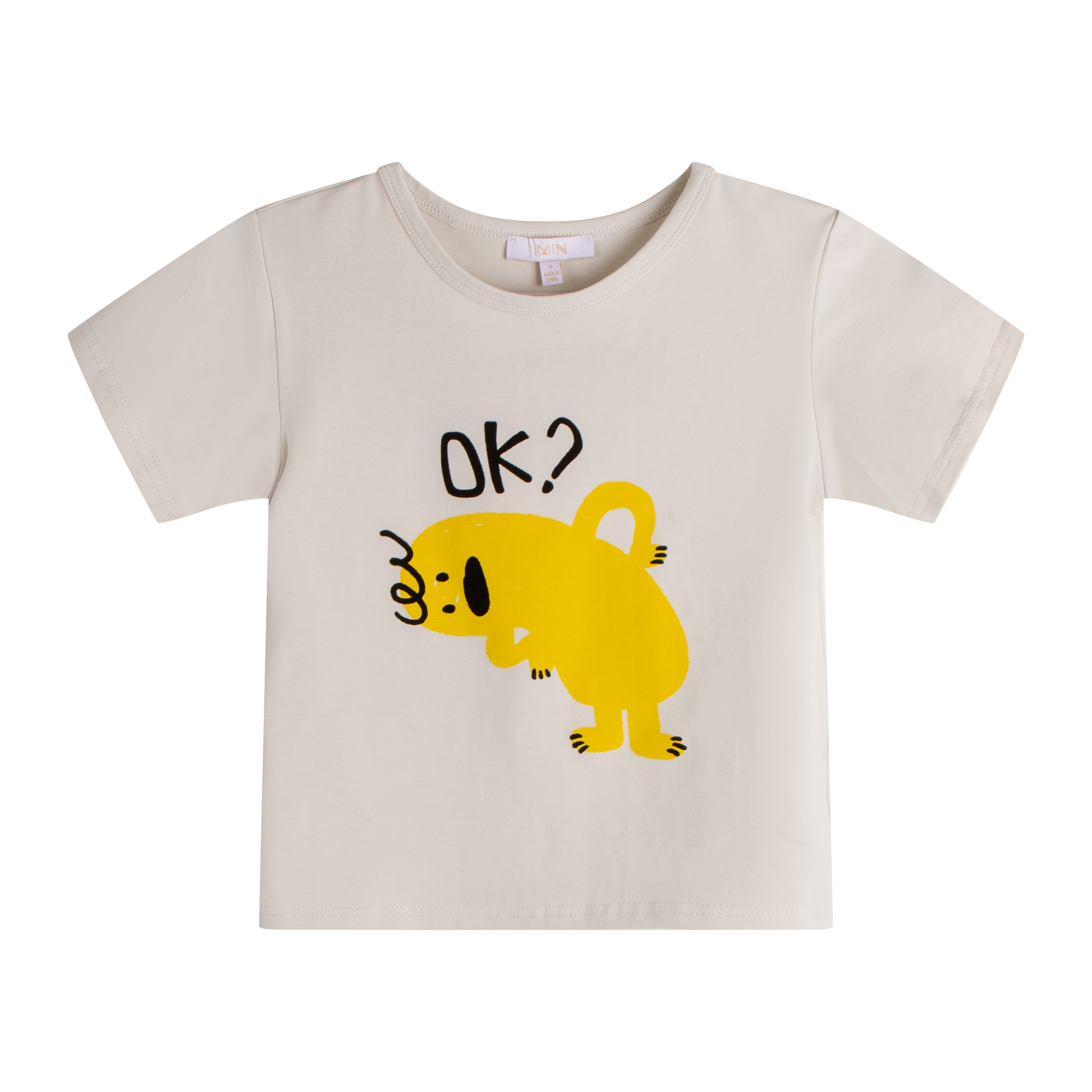 Grey Monster Friend Tee