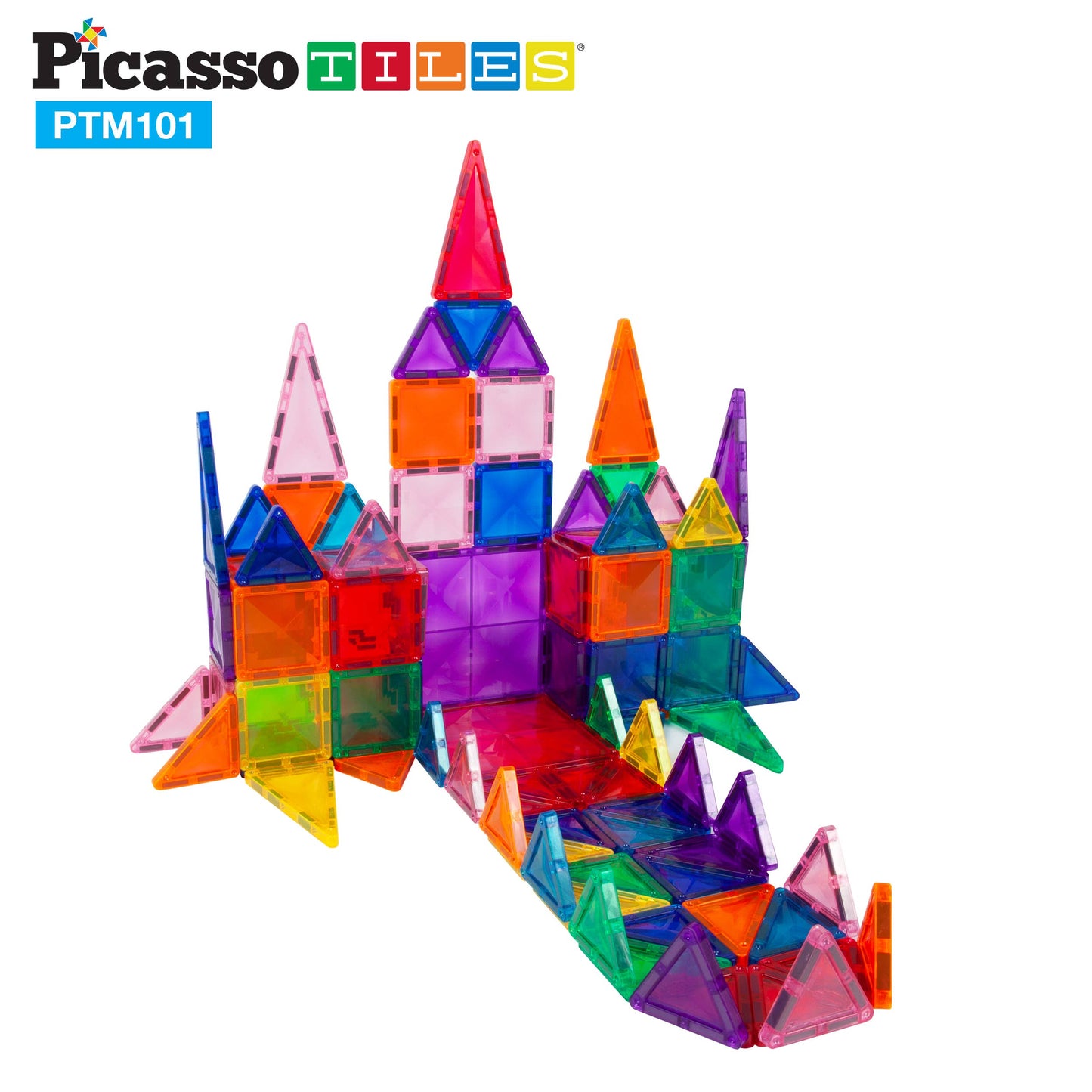 Mini Diamond Magnetic Tile Set (151 pcs)
