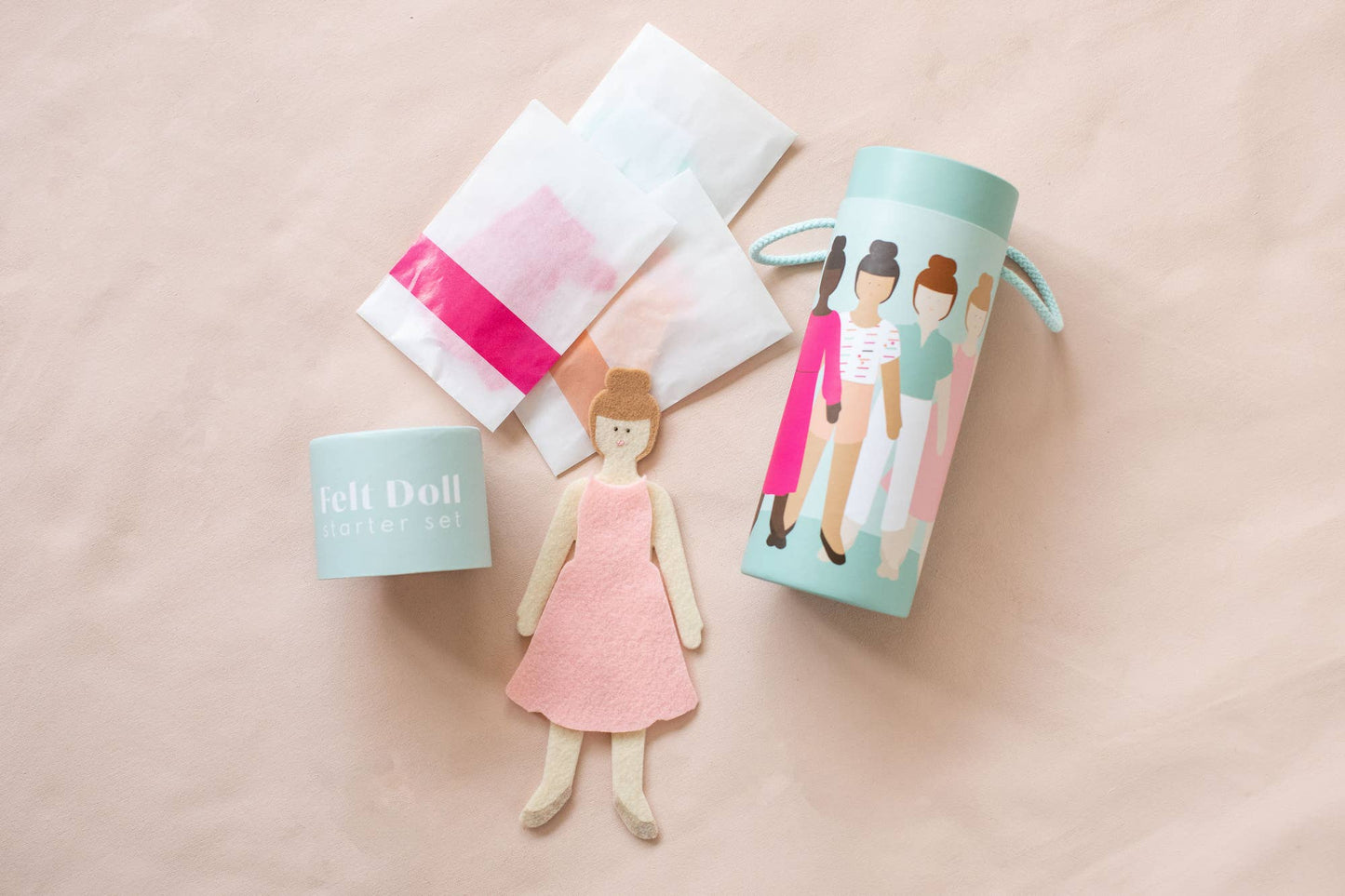 Felt Girl Doll Kit