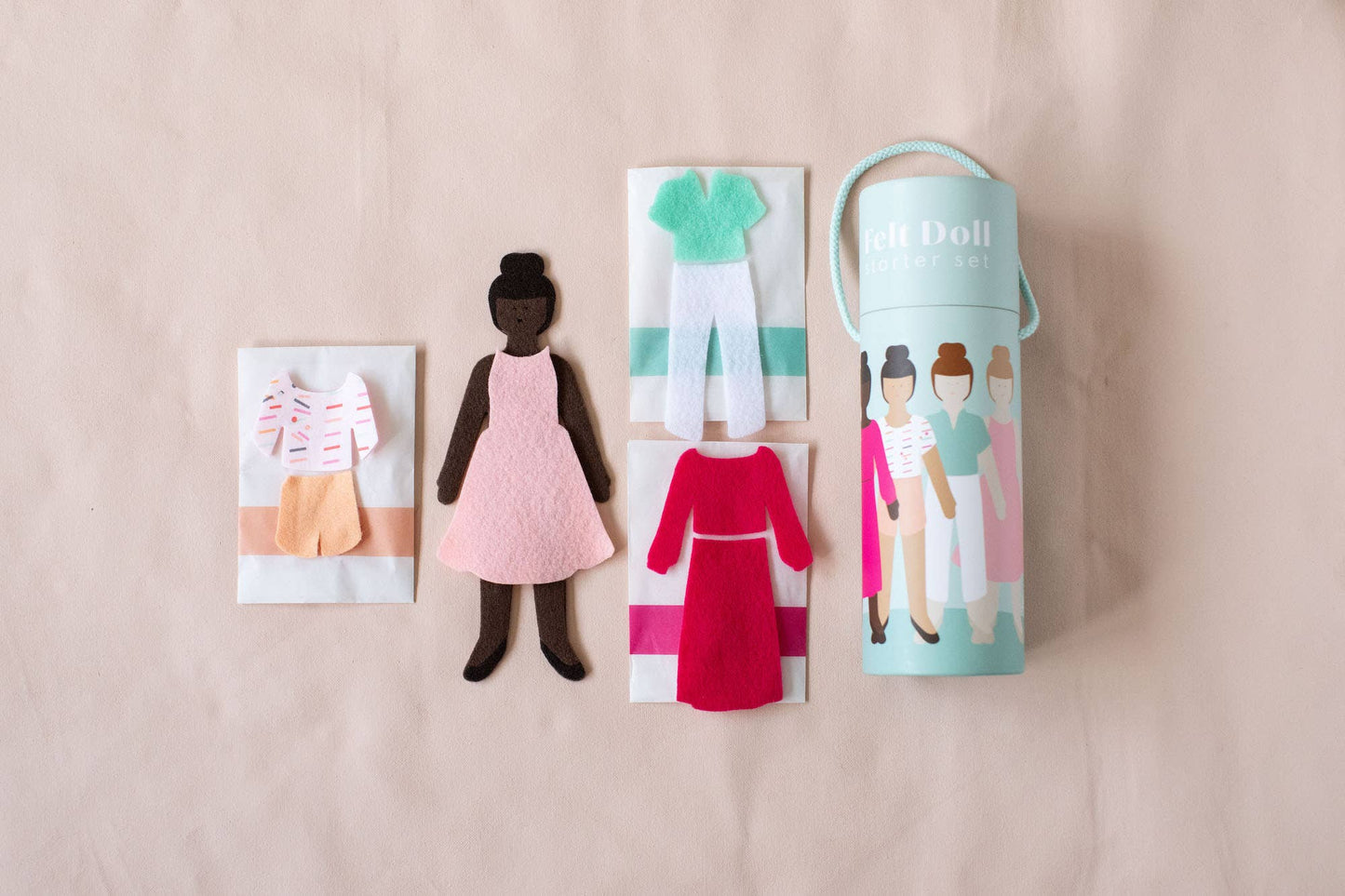 Felt Girl Doll Kit