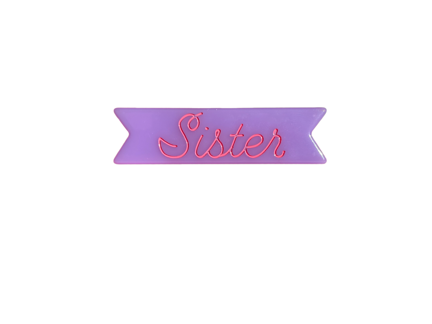 Sister Hair Clips - Big Sister Gift for Girls