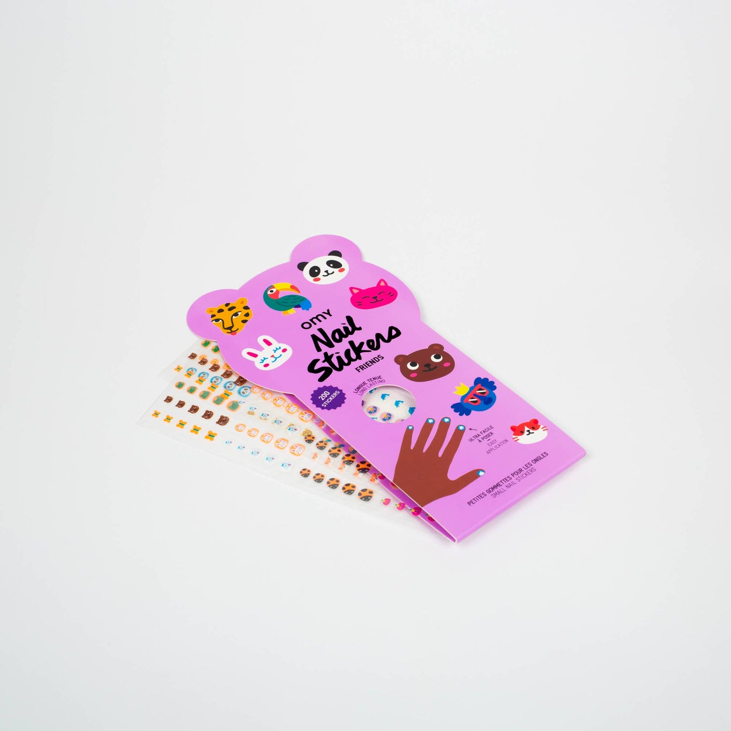 200 friends Nail Stickers