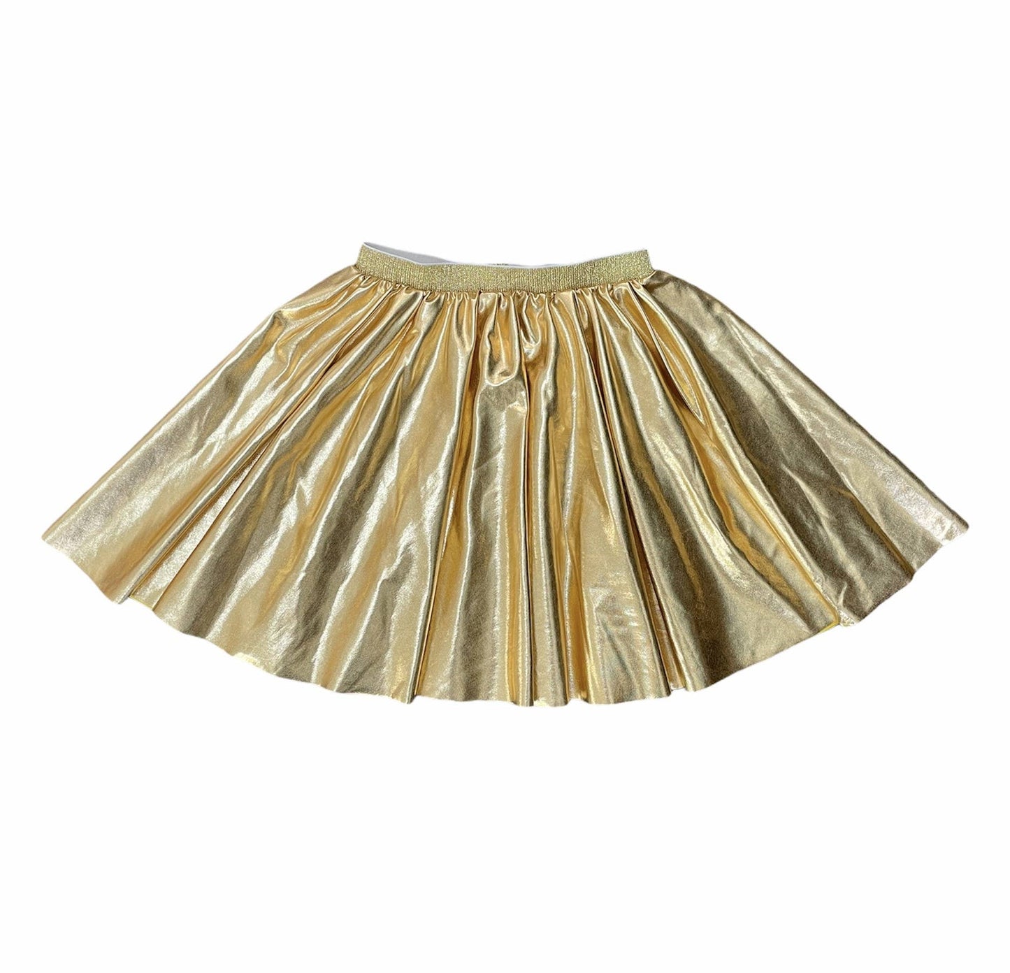 Metallic Gold Skirt