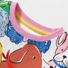 Design Autumn Girls Vivid Colorful Dogs Pattern Dress: Colorful / 120 (5-7Y)