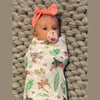 Florida Baby Muslin Swaddle Blanket (Floral)