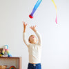 Silk Skytail - Waldorf Toy for Throwing, Movement Play: Rainbow