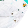 Baby Burp Cloth and Wraparound Bib Florida Baby