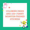 Coloring Book With Stickers