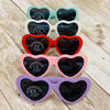 Heart Sunglasses | Cranberry: Toddler (Ages 2-4) / Grey Polarized Lens