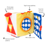 The Baby Bauhaus Activity Set, 4 Soft Objects, Montessori