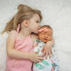 Florida Baby Muslin Swaddle Blanket (Floral)