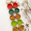 Holiday Mini Rainbow Playdough Set