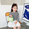 Children Girl Fashion Heart Pattern Mini One-Shoulder Bags Accessories: White / Average Size (0-12Y)