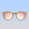 Round Sunglasses | Sage Green: Junior (Ages 5+) / Brown Polarized Lens