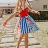 Block Party Dress: Americana Mix / 4