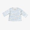 Baby Long Sleeve T Shirt - Alligator | Bay Blue: 18-24m