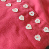 Coral Heart Gathered Dress: 3YEAR