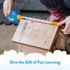 3-in-1 STEM Tape Measure / Construction Tool - Bird - "Toto"
