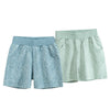 Summer Arrival Boys Cotton Casual Style Geometric Pattern Shorts: Green / 90 (12-24M)