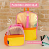 Orange Shimmer Pack It All Backpack