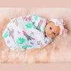 Florida Baby Muslin Swaddle Blanket (Floral)