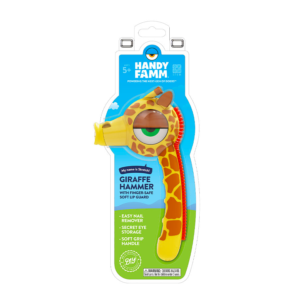 Children's STEM Starter Hammer - Giraffe - "Stretch"