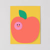 'Apple'  Fold Out Kid's Birthday Card