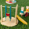At the Park Wooden Play Set