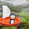 Arctic Sailing Boat Bath Toy - Penguin