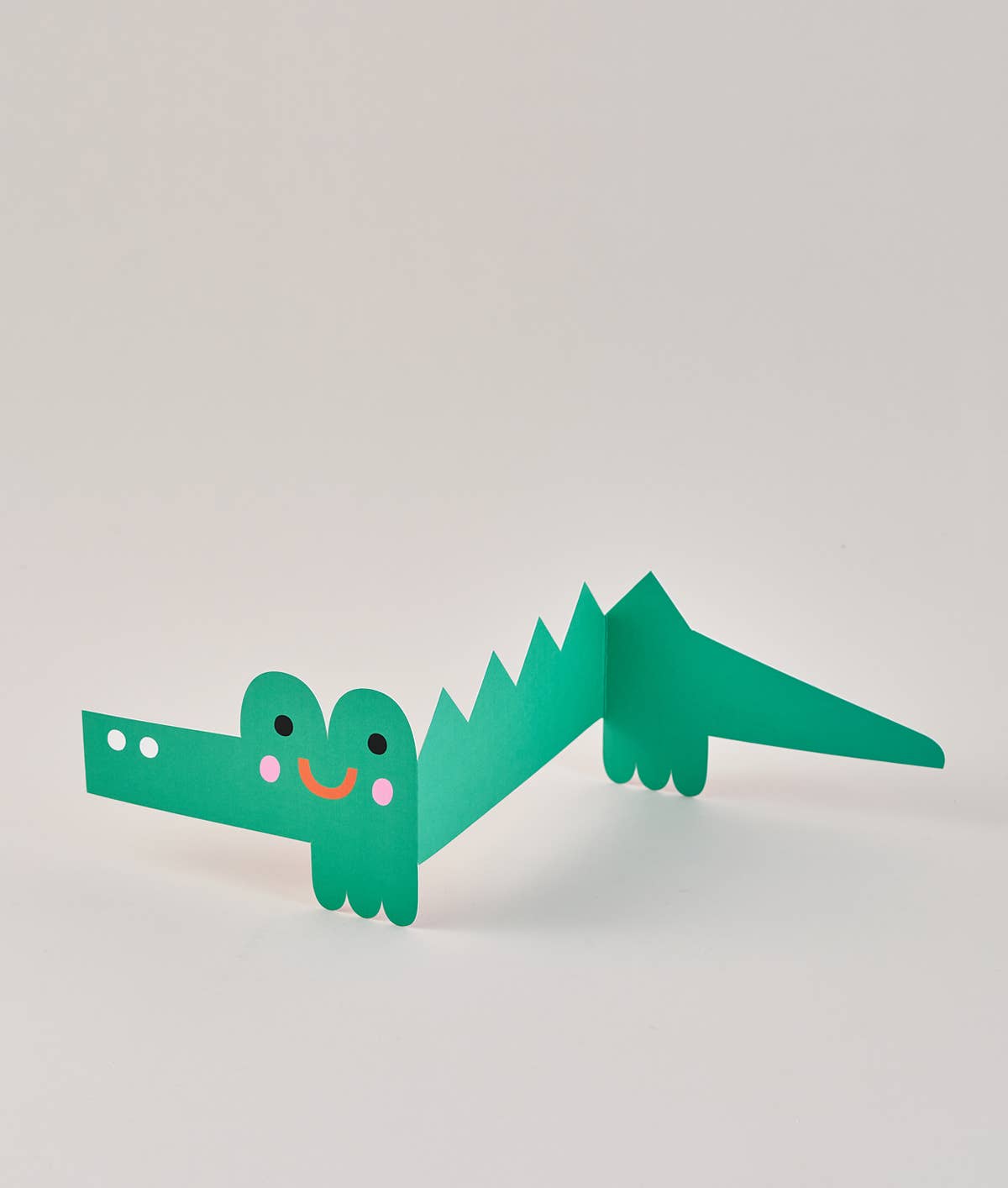 'Croc' Fold Out Kid's Birthday Card