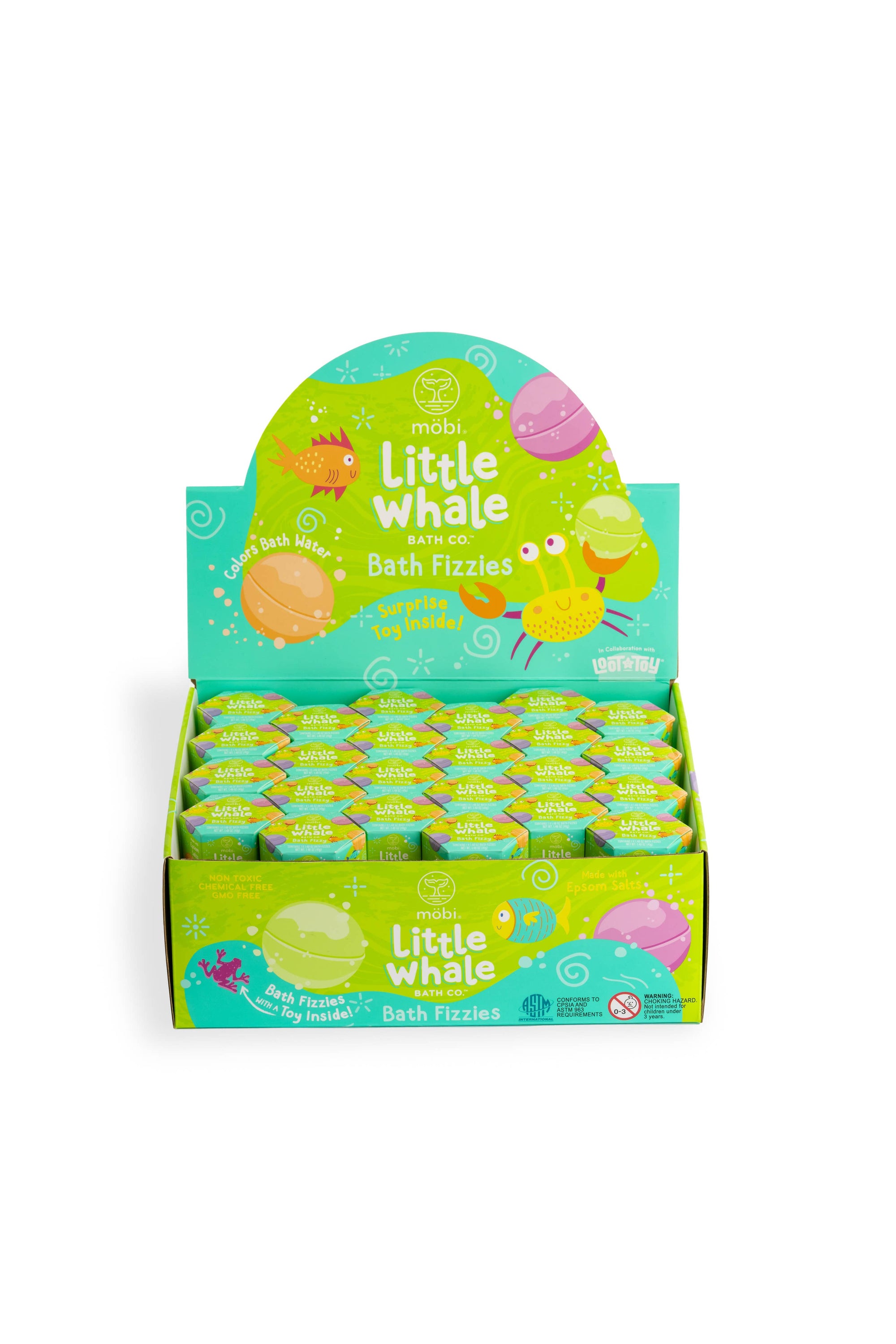 Little Whale Bath Co. 48 Single Unit PDQ